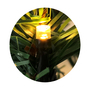Batteriebetriebene XXL LED-Tannengirlande 8,10?m - f�r innen & au�en