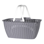 Tragbarer  Einkaufskorb W�schekorb W�schesammler Henkel 23 Liter Grau