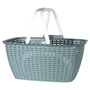 Tragbarer  Einkaufskorb W�schekorb W�schesammler Henkel 23 Liter Gr�n