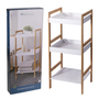 Bambus Badezimmerregal Badregal Wandregal Regal 3 Etagen 36x30x80cm
