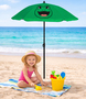 Kinder Sonnenschirm Sonnenschutz Gartenschirm 110xH130 cm Frosch