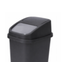 Waste Bin M�lleimer Kosmetikeimer Bad Schwingdeckel 5L Anthrazit