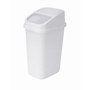 Waste Bin M�lleimer Kosmetikeimer Bad Schwingdeckel 10L Wei�