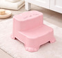 Kinder Tritthocker Trittstufe Hocker Kunststoff Pink rutschfest