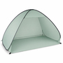 XL Pop-Up Strandmuschel Strandzelt Zelt Tasche gr�n H110xB200xT125cm