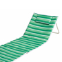 Strandliege Strandmatte R�ckenlehne Kissen faltbar L153xB53xH41cm Gr�n