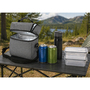 4tlg K�hltasche Lunchbox K�hlbox Wandern Freizeit Angeln Festival Grau