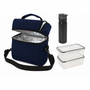 4tlg K�hltasche Lunchbox K�hlbox Wandern Freizeit Angeln Festival Blau