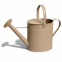 Gie�kanne Blechkanne Metallkanne Kanne Dekokanne Hellbraun 7,5 Liter