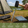 10 x Zelt-Heringe aus Stahl, robuste Erdn�gel f�r Camping und Outdoor