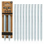 10 x Zelt-Heringe aus Stahl, robuste Erdn�gel f�r Camping und Outdoor