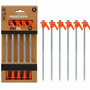 6 x Zelt-Heringe aus Stahl, robuste Erdn�gel f�r Camping und Outdoor