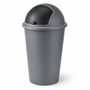 Abfalleimer Schwingdeckeleimer M�lleimer 50 Liter Grau