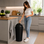 Abfalleimer Schwingdeckeleimer M�lleimer 50 Liter Schwarz