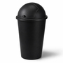 Abfalleimer Schwingdeckeleimer M�lleimer 50 Liter Schwarz