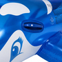 Aufblasbarer Orca Schwimmtier Wal 135x73x60 cm mit 2 Haltegriffen