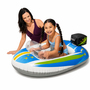 Aufblasbar Motorboot Schwimmtier Schwimmboot L109xB74x40cm 