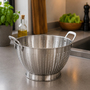 Edelstahl Sieb K�chensieb abtropfen 23xH16cm