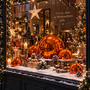 Jumbo Weihnachtskugel Christbaumkugel unzerbrechlich Kunststoff 30cm Orange