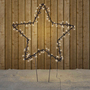 XXL LED Metall Weihnachtsstern inkl. Netzteil warmwei� 140 LEDs
