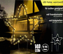 XXL LED Metall Weihnachtsstern inkl. Netzteil warmwei� 140 LEDs