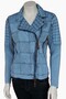 PIECE OF BLUE Kurzjacke Patchworkoptik