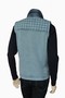 PIECE OF BLUE Damen Weste Patchwork iceblau