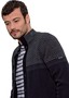 Saint James Herren Strickjacke Navy 100% Wolle Gr. M, L, Gr.XL, Gr.XXL