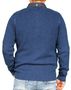 PIECE OF BLUE Herren Polo Pullover indigo oder sky wash 100% Baumwolle, exclusiver Strickpullover - Nachfolger von Blue Willis Gr.M, Gr.L, Gr.XL, Gr. XXL, Gr.XXXL