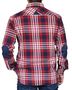 Saint James Herren Hemd Holzf�ller Look dunkelrot  Gr.M, Gr.L, Gr.XL, Gr.XXL, Gr. XXXL