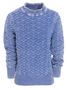 Piece of Blue Damen Strickpulli stone wash oder wei�, excluisver Strick 100% Baumwolle - Nachfolger von Blue Willis Gr.S. Gr.M, Gr.L, Gr.XL, Gr.XXL