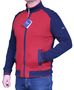 Saint James Strickjacke blau dunkelrot 100% Baumwolle  Gr. M, Gr. L, Gr.XL
