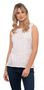 Breakeburn Bluse wei� ohne Arm Gr.S, M, L, XL, XXL