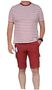 Saint James Herren Cargo Short kurze Hose volcan mit Taschen G.M,Gr.L, Gr.XL, Gr. XXL, Gr. XXXL
