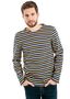 Saint James Herren Shirt gestrickt gestreift 100% Baumwolle Gr.M, Gr.L, Gr.XL, Gr.XXL, Gr.3XL, Gr.4XL