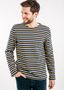 Saint James Herren Shirt gestrickt gestreift 100% Baumwolle Gr.M, Gr.L, Gr.XL, Gr.XXL, Gr.3XL, Gr.4XL
