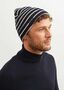 Saint James M�tze  Fischerm�tze Beanie blau wei�  Unisex Einheitsgr��e 100% Wolle