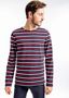 Saint James Herren Shirt gestrickt gestreift 100% Baumwolle Meridien Mod. Tri