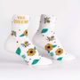 Sock it to me - Socken Yas Queen die Bienenk�nigin  bunte Socken Gr. 36-42 One Size