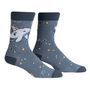 Sock it to me - Cosmic Cetacean - lustige Unisex kosmischer Wal Gr.42-47 One Size 