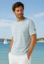 Saint James Herren Shirt d�nnes Jersey Baumwolle Bretagne Shirt Gr.M, Gr.L, Gr.XL, Gr.XXL, Gr. XXXL