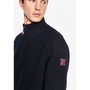 Sea Ranch Herren Windbreaker Pullover Troyer 100% Baumwolle Navy Wei� Gr.M, Gr.L, Gr.XL, Gr. XXL, GR.XXXL
