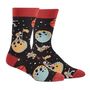 Sock it to me - Herren Socken  A Sock Odyssey - lustige Herren Socken Gr.42-47 One Size 