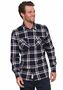 Brakeburn Hemd Holzf�ller Look blau rot wei� kariert Karo weiches Flanellhemd  Gr.M, Gr.L, Gr.XL, Gr.XXL, Gr. XXXL