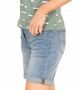 Brakeburn Damen Jeanshose kurz