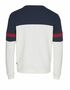 Sea Ranch Herren Sweatpulli maritim  d�nne Baumwolle Reiskornoptik