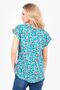Brakeburn Bluse Orchard mit Sommerdruck Kirschen und Bl�tter Allover Druck angeschnittener Arm d�nne Sommerbluse Gr. 36, Gr. 38, Gr. 40, Gr. 42, Gr. 44, Gr. 46, Gr. 48