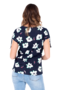 Brakeburn Bluse Floating Lilly T-Shirt mit Sommerdruck Bl�mchen angeschnittener Arm d�nne Sommerbluse Gr. 36, Gr. 38, Gr. 40, Gr. 42, Gr. 44, Gr. 46