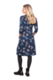 Brakeburn florales Kleid dunkelblau  Gr. 38, Gr. 40, Gr. 42, Gr. 44, Gr. 46, Gr. 48