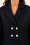 Saint James Damen Jacke 1316 Cabourg Walkjacke dunkelblau im Caban-Stil